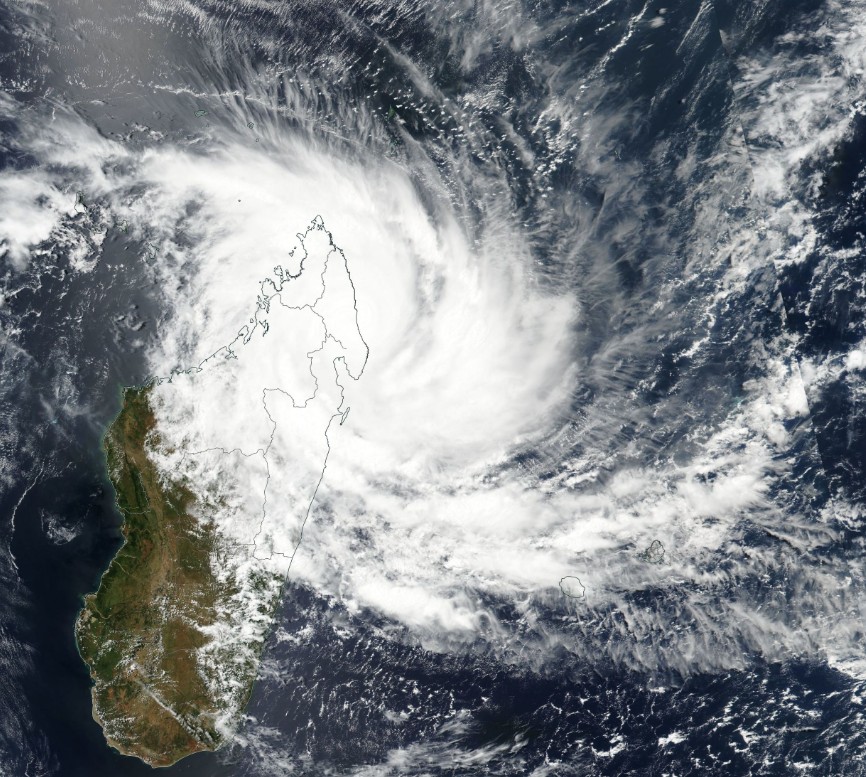 Tropical Cyclone Enawo on March 7, 2017