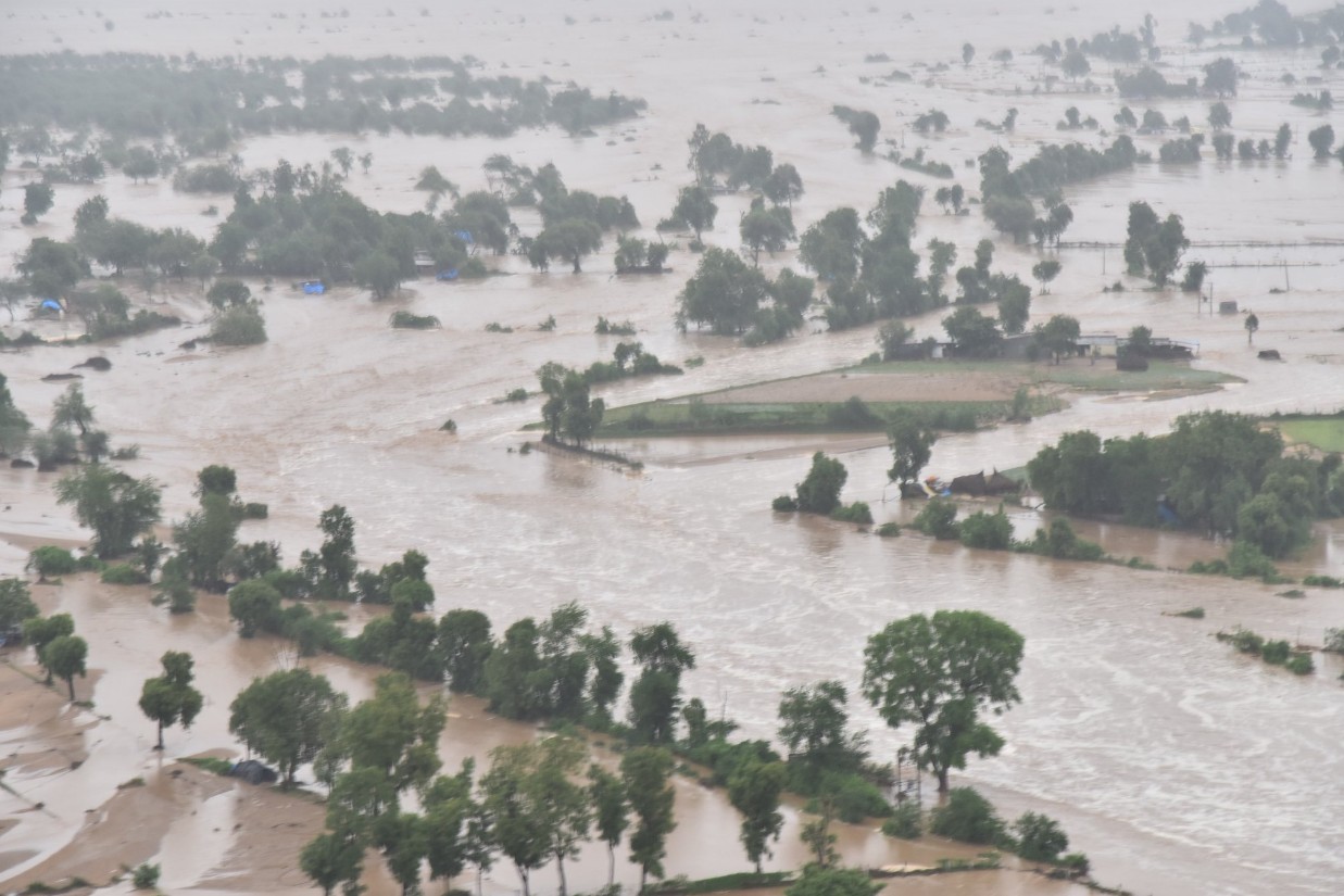 Gujarat, India - flood July 25, 2017