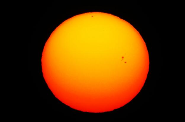 Visible sunspots and equinox conjunction