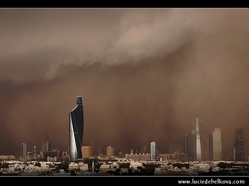 Kuwait hit by Dust Storm tsunami
