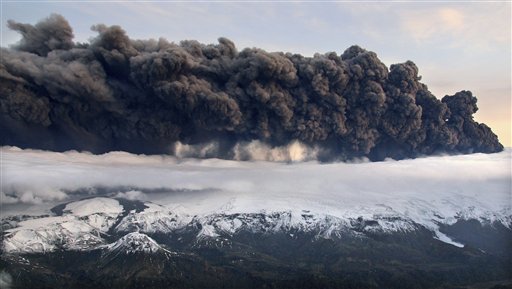 Worldwide volcano eruptions after monster Japan quake