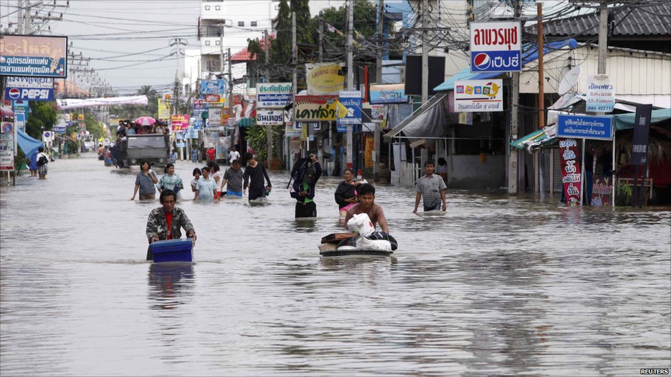 Deadly Rainfall Over Thailand