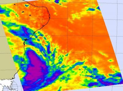Rare Southern Atlantic sub-tropical storm forms