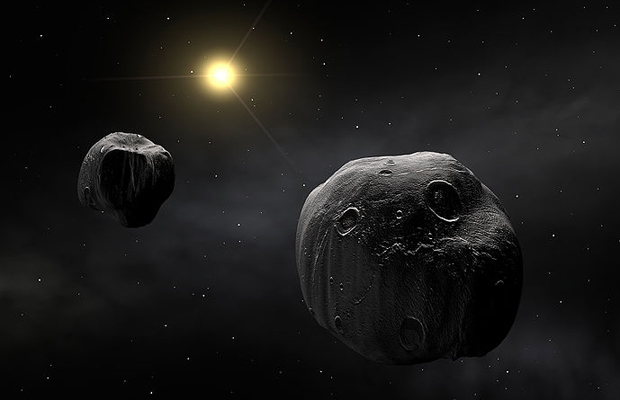 Two asteroids to make close pass near Earth
