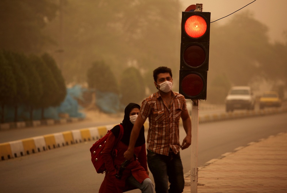 Air pollution worries Iran as sandstorms wreak havoc