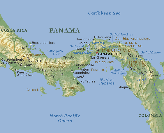 6,1 earthquake hit south of Panama