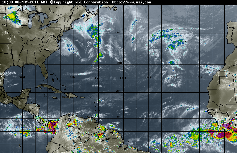 Counterclockwise hurricane forming in Atlantic - The Watchers