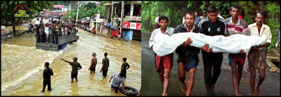 Sri Lanka storms bring floods, mudslides and lightning deaths