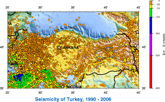 Swarm of earthquakes shakes Turkey