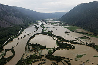 Norway gripped by devastating floods