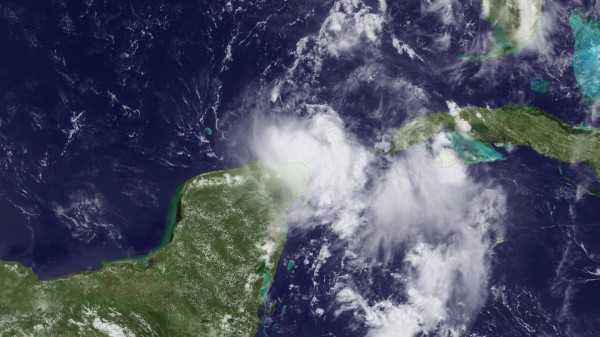 Tropical storm Don has formed near the Yucatan; heading to Texas
