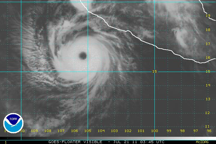 Powerful hurricane Dora could impact Baja California