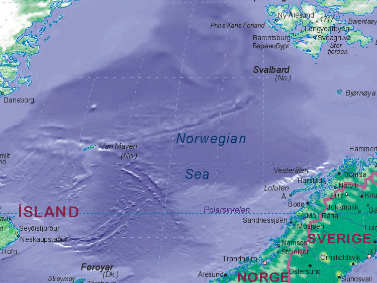 5.4 magnitude earthquake struck in Norwegian Sea