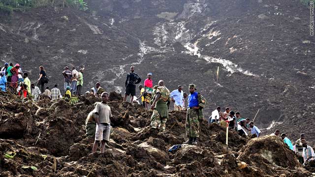 Landslides buried hundreds of homes in Uganda