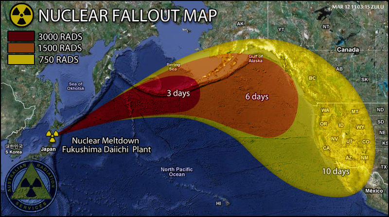 Traces of Japan nuclear fallout in California rainwater