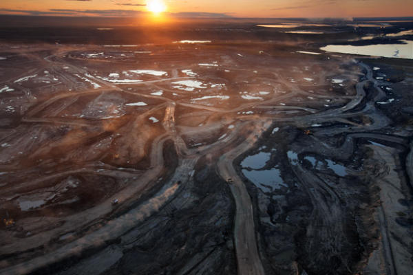 Crude oil extracted from tar sands one of the most controversial forms of fossil fuel