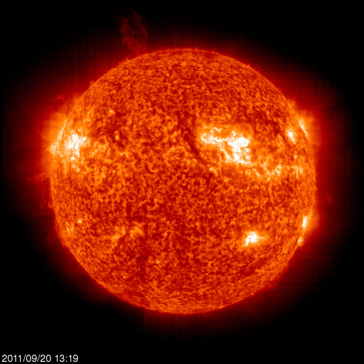 Earth-directed coronal mass ejection expected