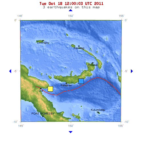 Magnitude 6.0 earthquake – New Britain region, Papua New Guinea