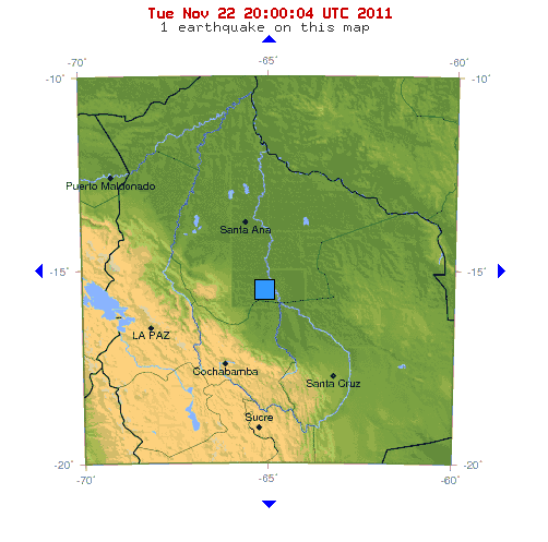 Magnitude 6.6 – Beni, Bolivia