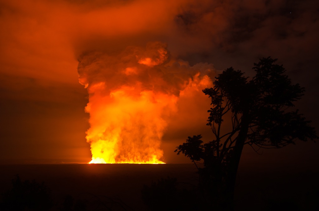 Nyamulagira Volcano eruption in DR Congo