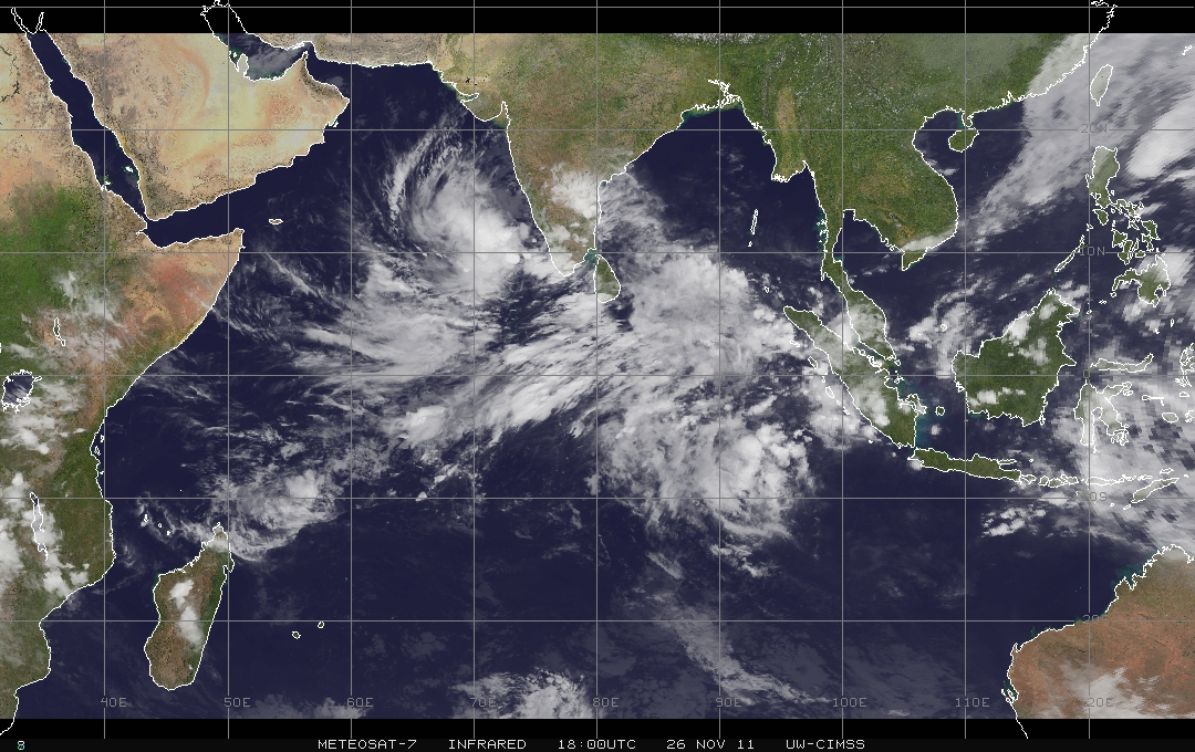 Tropical cyclone 05A forms over Arabian sea