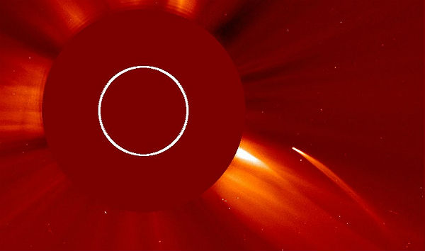 Comet Lovejoy heading toward sun, closest approach on December 16th