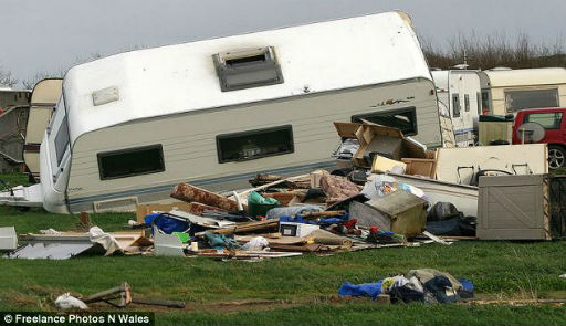 Tornado storm strike UK