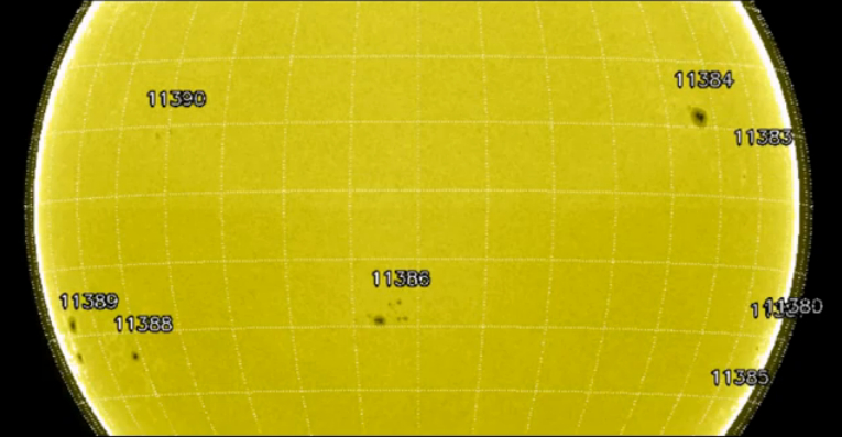 Active region 11389 – CME Impact / Solar Watch Dec 29, 2011 (Video)