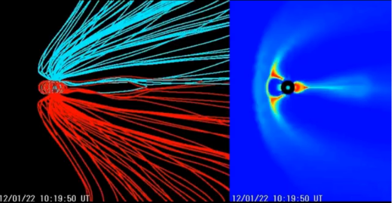CME Impact / Geomagnetic storm – Jan 22, 2012 (Video)