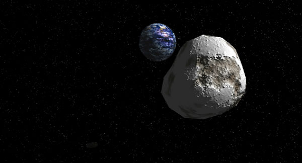 Close flyby of asteroid 2012 BX34