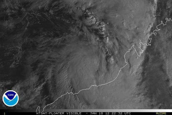 Tropical Cyclone Heidi headed for northwestern Australia