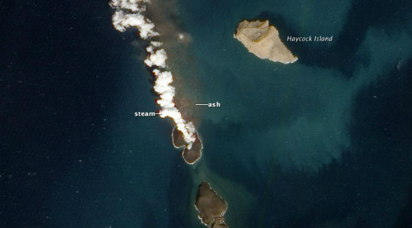 New island is forming in Red Sea near Zubair Islands