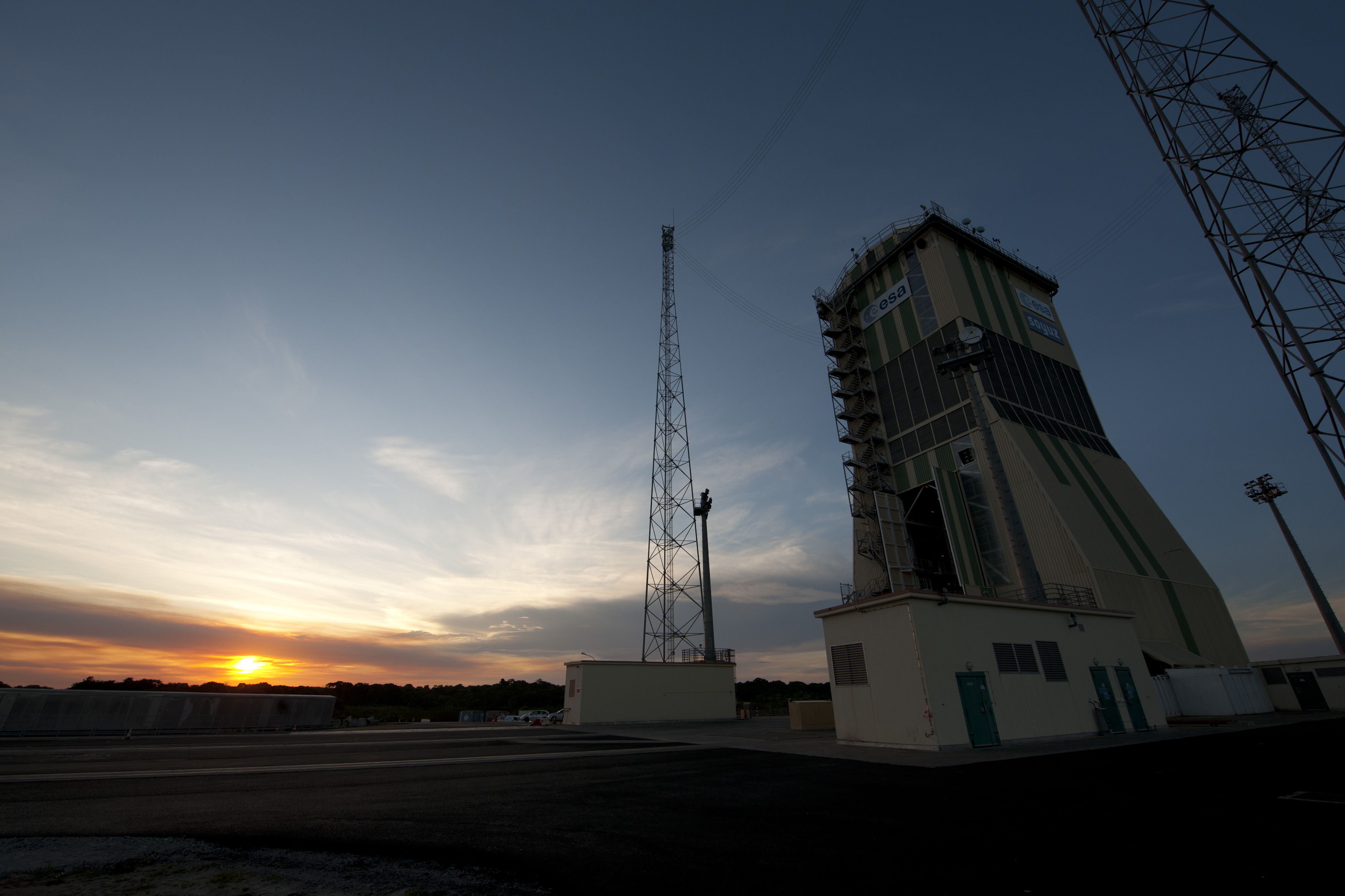 Europe’s Spaceport scheduled launches of 3 very different rockets in 2012 with first launch window starting on Feb. 9