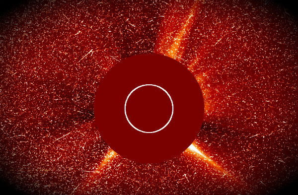 M6.3 solar flare, geomagnetic storm still in progress