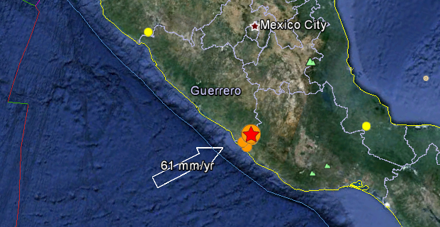 Dangerous 7.4 magnitude earthquake struck Guerrero and Oaxaca, Mexico