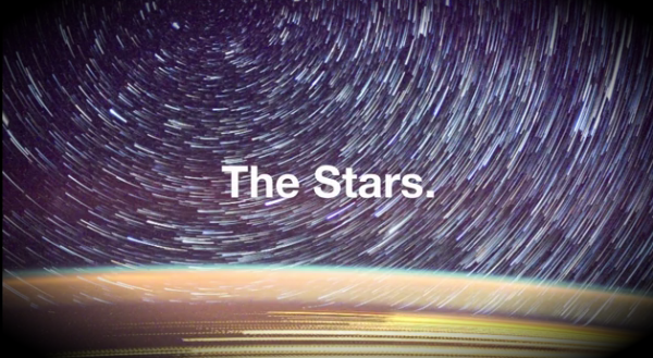 The stars as viewed from the International Space Station (timelapse)
