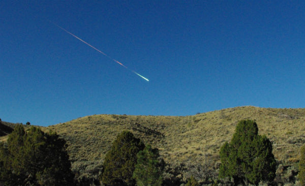 Mysterious “fireball” exploded over Sierra Nevada mountain range, US