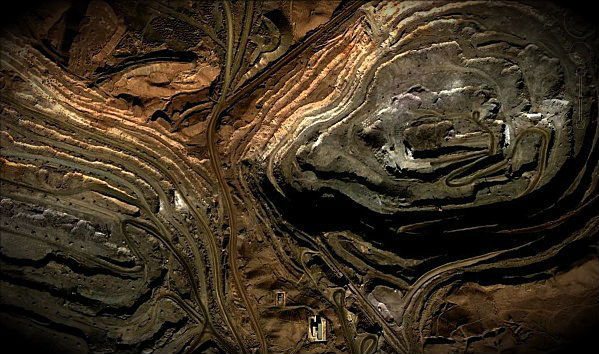 Rare earth mine in Bayan Obo in the Nei Mongol Autonomous Region