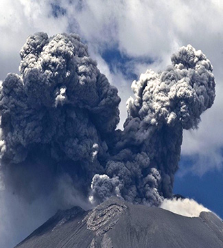 Fresh blasts from Mexico’s Popocatepetl volcano