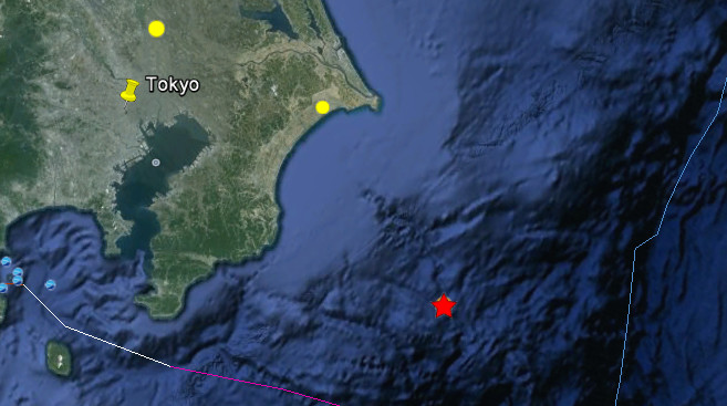Strong M 6.3 earthquake struck off the east coast of Honshu