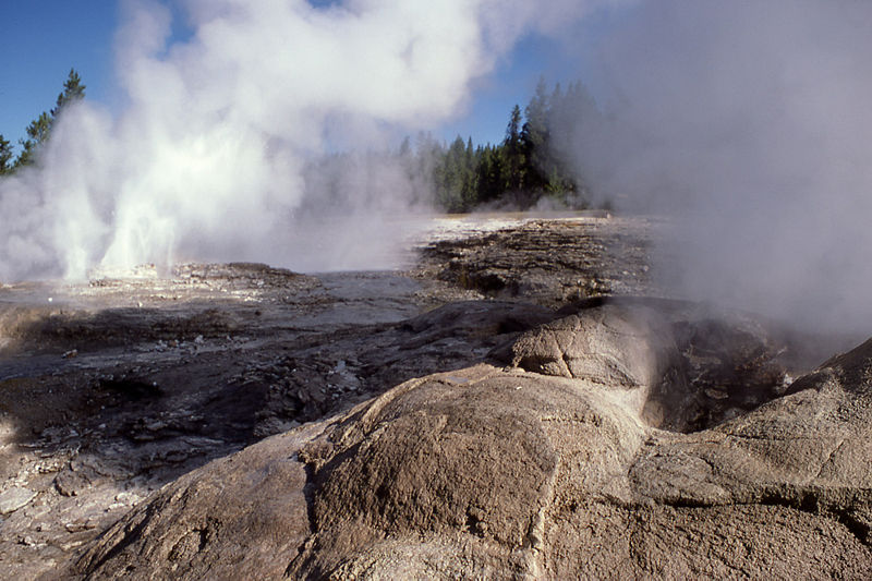 Yellowstone geysers became active again