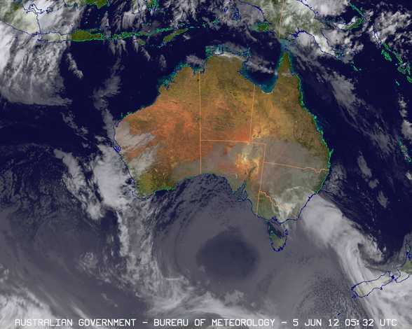 Severe weather warning for parts of New South Wales and Queensland, Australia