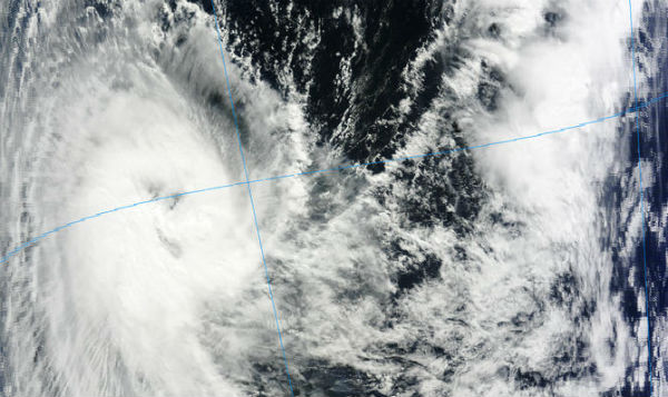 Tropical cyclone Kuena formed in Indian Ocean