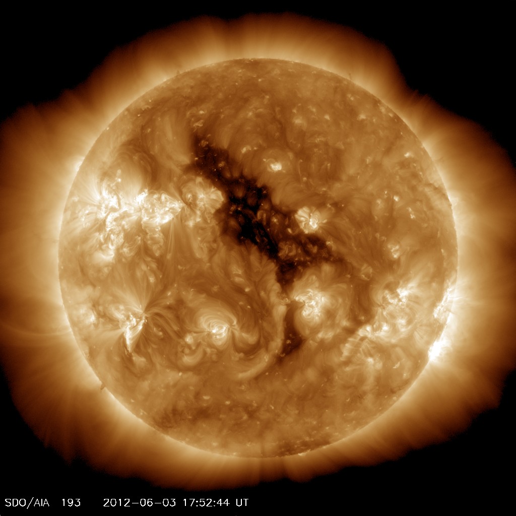 Moderate solar flare reaching M3.3 peaked at 17:55 UTC Sunday, June 3, 2012