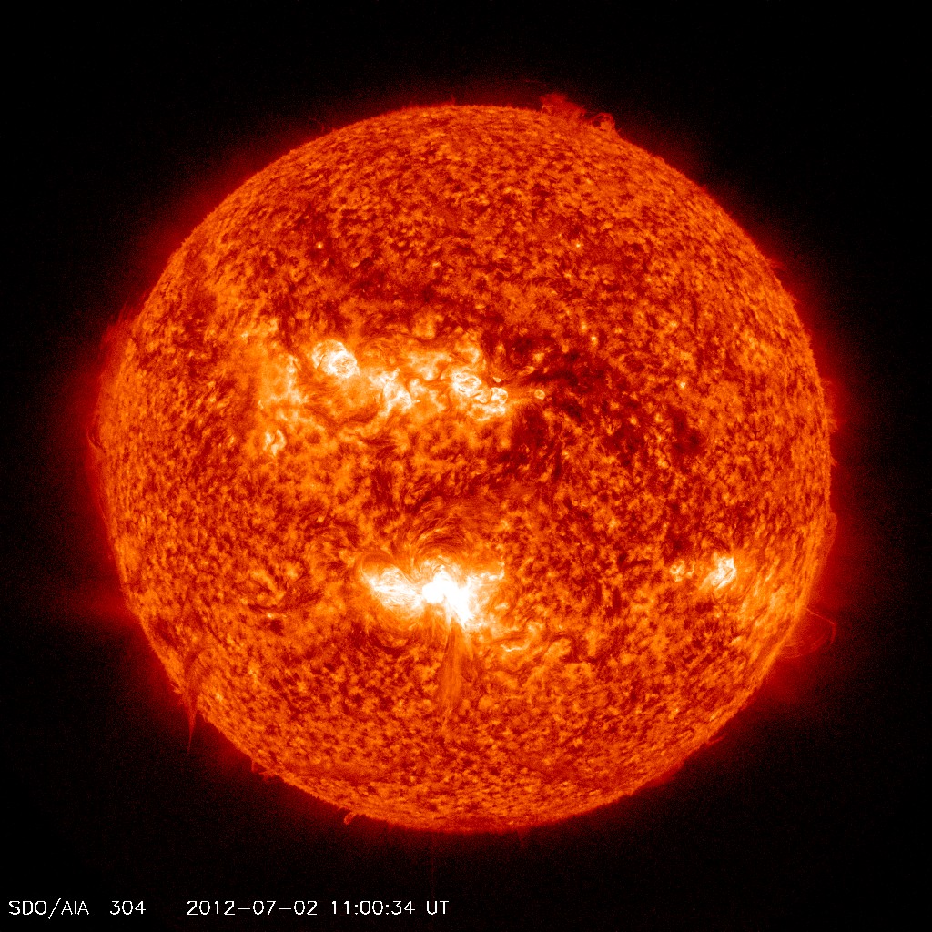 Solar flare reaching M5.6 took place at 10:52 UTC