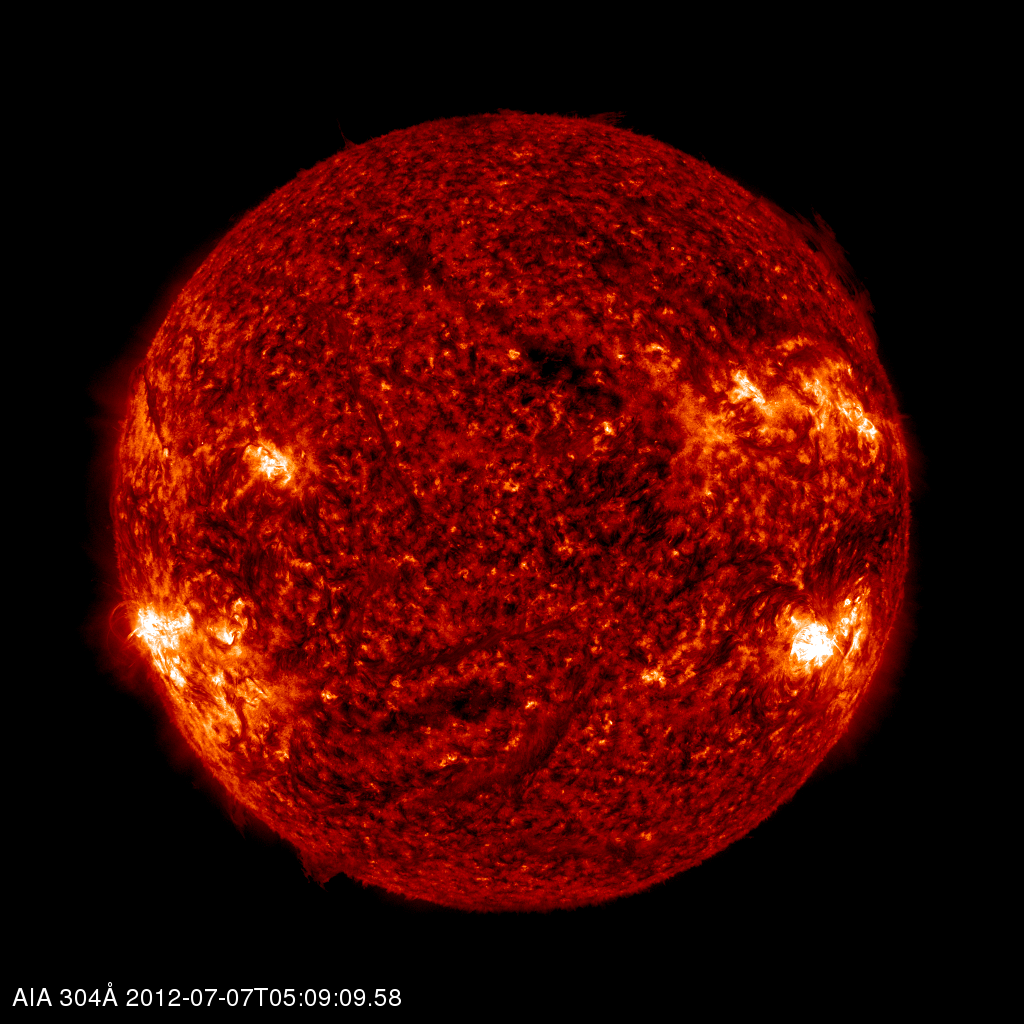 Welcome to active solar July! X-flare, geomagnetic storming, new sunspots