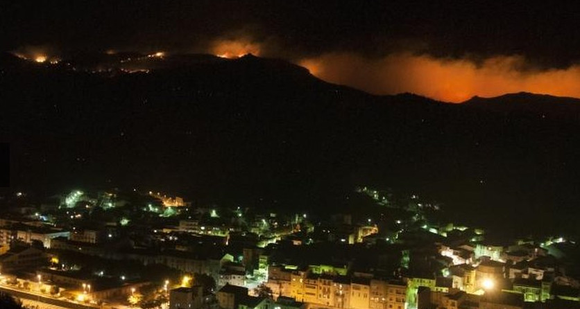 Wildfires ravage Catalonia, northeastern region of Spain