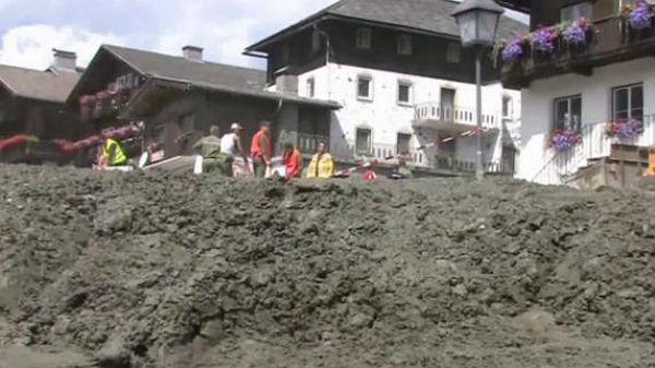 Virgen mudslide video – probably the best ever debris flow video