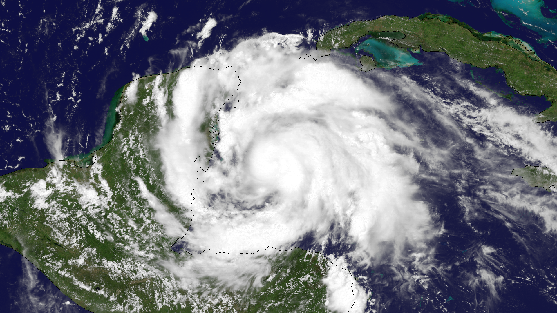 Hurricane Ernesto to make landfall at easthern Yucatan