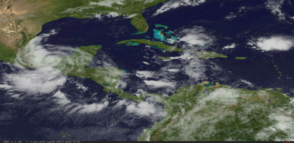 Ernesto dissipates over southern Mexico, may become Hector in Pacific